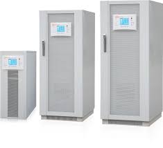 EAST ONLINE UPS EA890, 30KVA/27KW, tower model, 400V/50Hz input and output, Long time model, default front panel, EAST logo